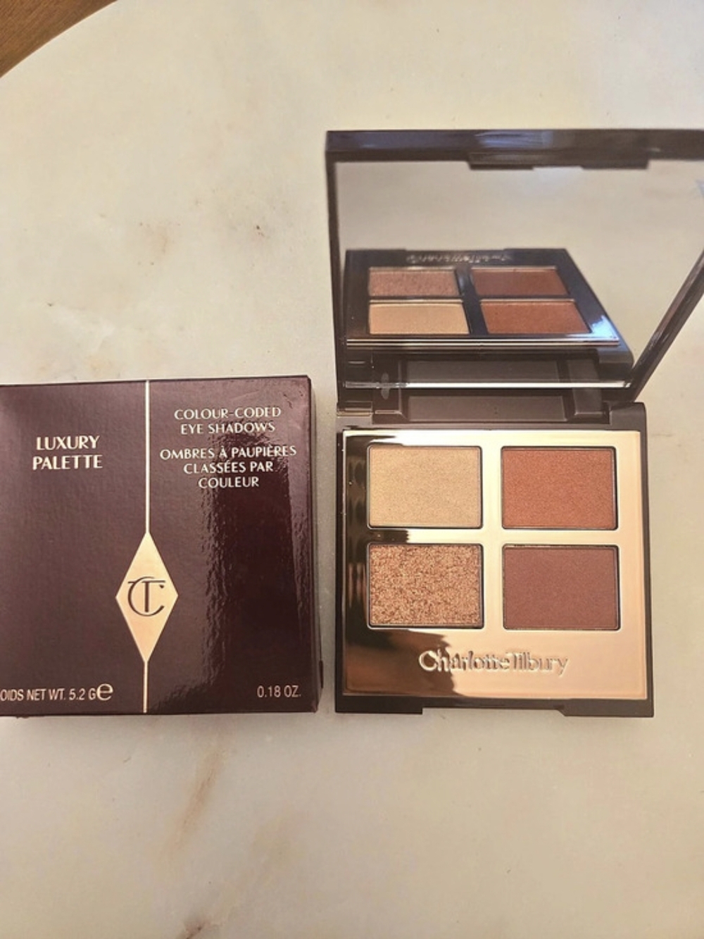 Charlotte Tilbury Walk Of No Shame Luxury Palette Eyeshadow Quad NIB